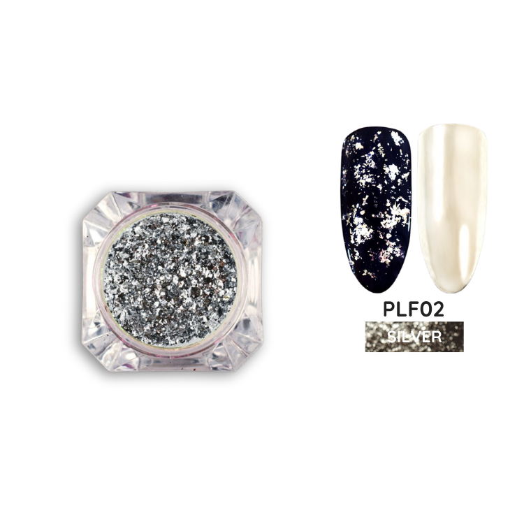 Platinum Flakes Silver