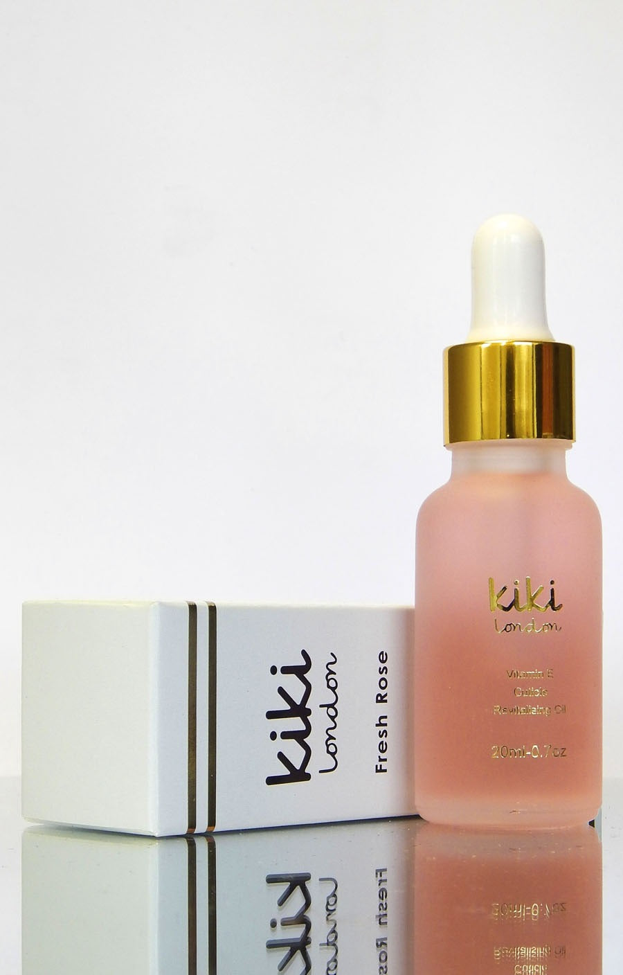 Fresh Rose Cuticle Oil Dropper 20ml - Kiki London Benelux