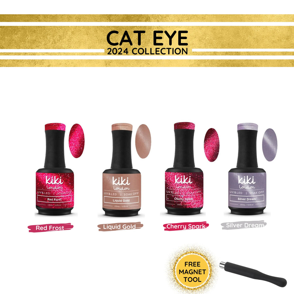 Cat Eye Red Frost CE01 - Kiki London Benelux