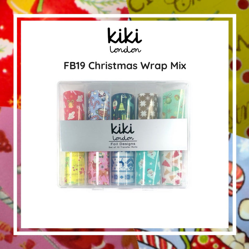 Nail Foil Christmas Wrap Mix